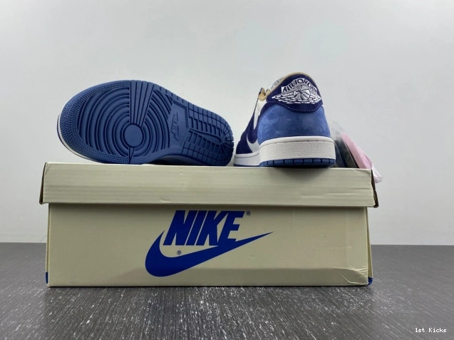 1st Kicks Shoes JORDAN X TRAVIS Comfortable SCOTT AIR CUSTOM 742 1 DM7866- 1108